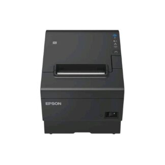 EPSON TM T88VII (112) STAMPANTE PER SCONTRINI LINEA TERMICA ROTOLO (7,95 cm) 180 x 180 dpi FINO A 500 mm/sec - USB 2.0, LAN, SERIALE, HOST USB 2.0 TAGLIERINA NERO