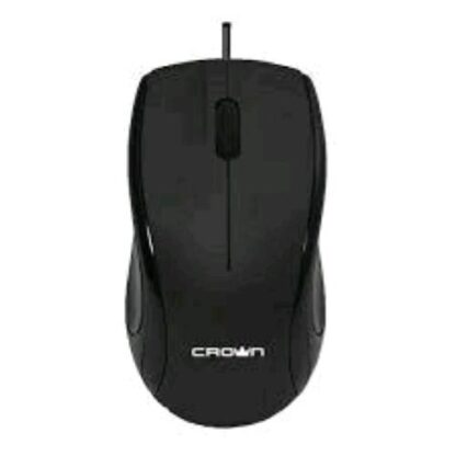 CROWN CMM-303 MOUSE WIRED 1.000 DPI USB 1.8 MT 2 TASTI NERO