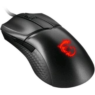 MSI CLUTCH GM31 MOUSE GAMING LIGHTWEIGHT USB 12.000DPI 6 PULSANTI LUCE RGB BLACK