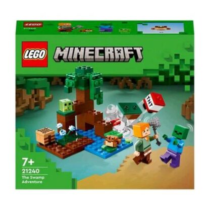 LEGO MINECRAFT AVVENTURA NELLA PALUDE CON PERSONAGGI DI ALEX E ZOMBIE