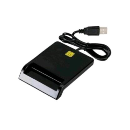 ENCORE ENU-CRS-01 LETTORE SMART CARD USB COMPATIBILE CON MAGGIOR PARTE CARTE INCLUSE 4404 4428 4442 E I2C NERO
