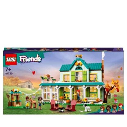 LEGO FRIENDS LA CASA DI AUTUMN CON 4 MINIBAMBOLE ANIMALI E ACCESSORI