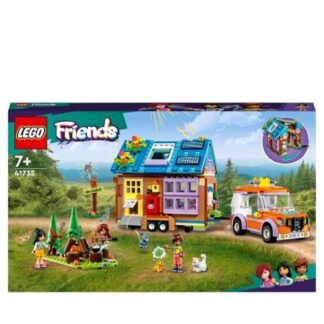 LEGO FRIENDS CASETTA MOBILE CON 3 MINI BAMBOLINE ANIMALI E MACCHINA