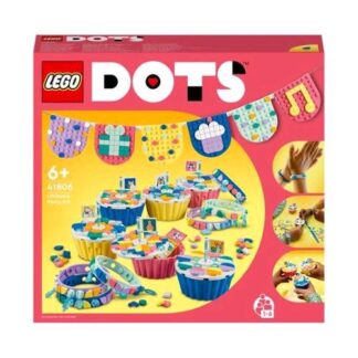 LEGO DOTS GRANDE KIT PER LE FESTE CON CUPCAKE BRACCIALETTI E FESTONI