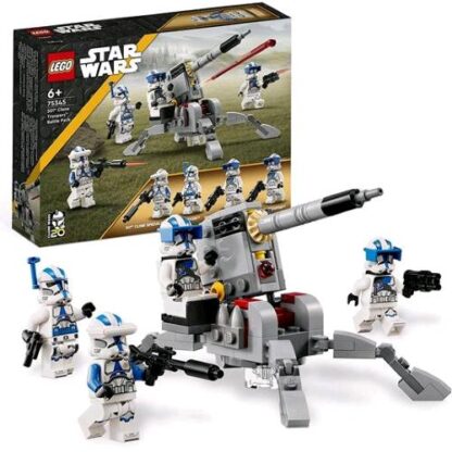LEGO STAR WARS BATTLE PACK CLONE TROOPER CON 4 MINIFIGURE