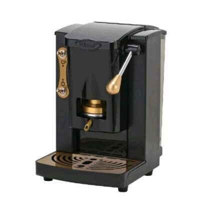 FABER NEW SLOT MINI PLAST MACCHINA DA CAFFE CIALDE 44MM OTTONE ED.NERO