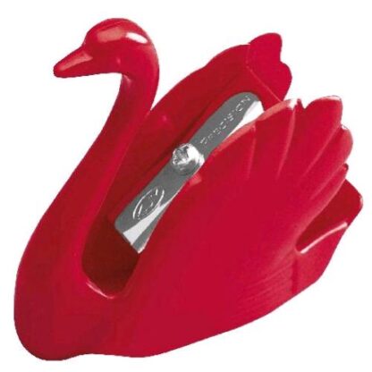 STABILO TEMPERAMATITE 1 FORO A FORMA DI CIGNO ROSSO