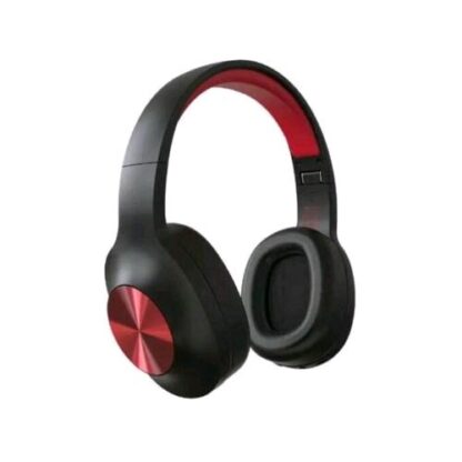 LENOVO HD116 CUFFIE PIEGHEVOLI BLUETOOTH 5.0 CON MICROFONO INTEGRATO EXTRA BASS NERO/ROSSO