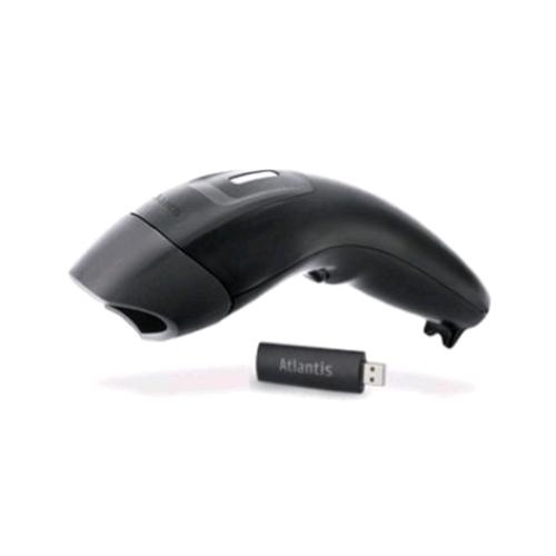 ATLANTIS LAND A08-LD1830-2D-W LETTORE DI CODICI A BARRE WIRELESS PORTATILE 1D/2D NERO