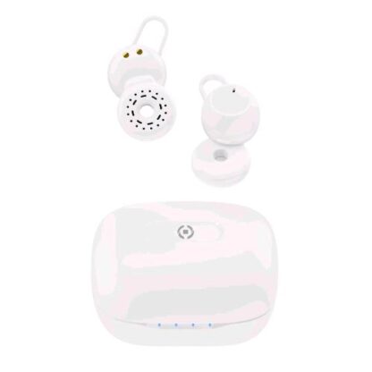 CELLY AMBIENTAL TRUE WIRELESS OPEN-EAR AURICOLARI WIRELESS CAPSULE DESIGN AD ANELLO PER NON ISOLARSI DALL'AMBIENTE CIRCOSTANTE BIANCO