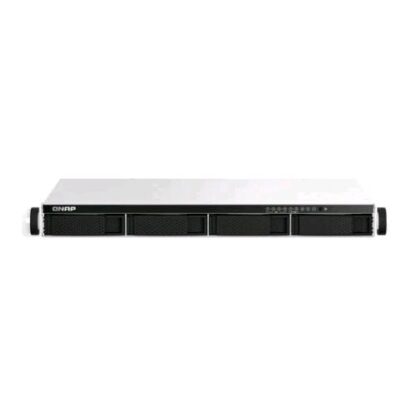 QNAP TS-464U NAS CHASSIS RACK 1U INTEL CELERON N5095 2.9GHz RAM 8GB-4 BAY HDD/SSD 2.5"/3.5"-LAN 10/100/1000/2500 Mbps COLORE NERO