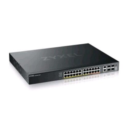 ZYXEL XGS2220-30HP-EU0101F SWITCH MANAGED LAYER 3 LITE STACKABLE 24 porte Gigabit PoE + 2 porte 10GbE MultiGigabit PoE PoE 400 W