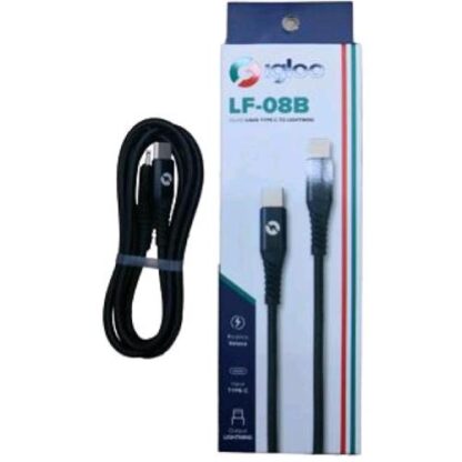 IGLOO CAVO DA USB-C A LIGHTNING 1 MT BLACK