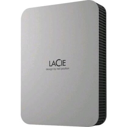 LACIE MOBILE DRIVE SECURE HDD ESTERNO 4.000GB USB 3.2 (Gen 1) Tipo C CRITTOGRAFATO Self-Encrypting Drive (SED) GRIGIO SPAZIO