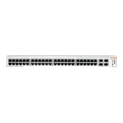 HPE ARUBA ION 1930 48G 4SFP+ 370W SWITCH GESTITO L3 48 x 10/100/1000 (PoE) + 4 x 1 Gigabit / 10 Gigabit SFP+ PoE (370 W) MONTABILE SU RACK