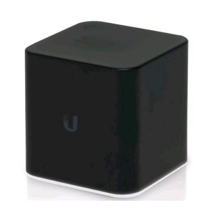 UBIQUITI AIRCUBE ACCES POINT ISP WI-FI DESIGN COMPATTO E PASSTHROUGH POE 24V INTEGRATO PORTE FAST ETHERNET 10/100 NERO