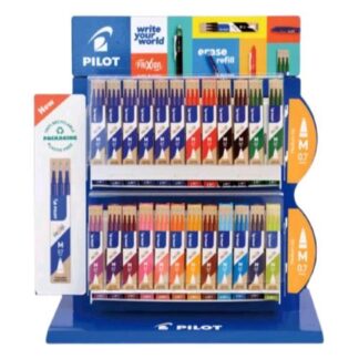 PILOT ESPOSITORE SET 3 REFILL FRIXION BALL PUNTA 0.7 mm COLORI ASSORTITI CONF 170 Pz.