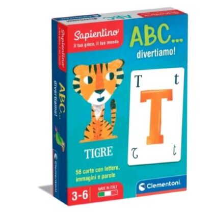 CLEMENTONI A B C DIVERTIAMO GIOCO DI CARTE EDUCATIVO