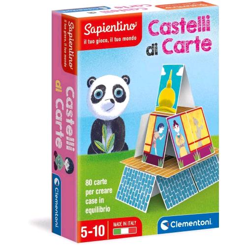 CLEMENTONI SAPIENTINO CASTELLI DI CARTE GIOCO EDUCATIVO