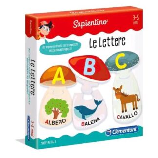 CLEMENTONI SAPIENTINO LE LETTERE GIOCO EDUCATIVO