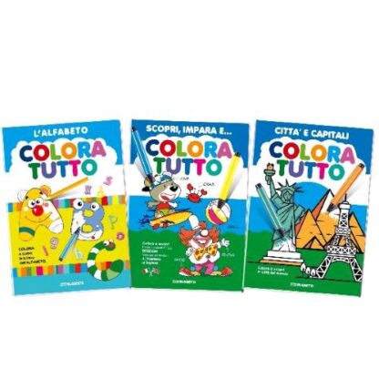 BLASETTI COLORA TUTTO ALBUM DA COLORARE LINEA 4 CONF 6 Pz.