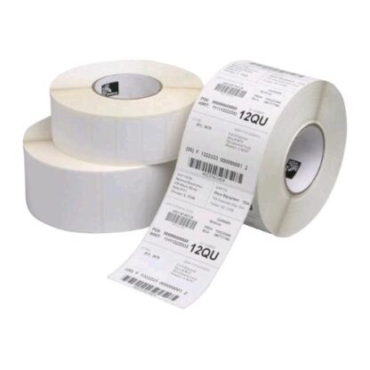 ZEBRA Z-PERFORM 1000T 102 x 102 mm ETICHETTE ADESIVE IN ROTOLO 662 ETICHETTE A ROTOLO CONF 12 ROTOLI