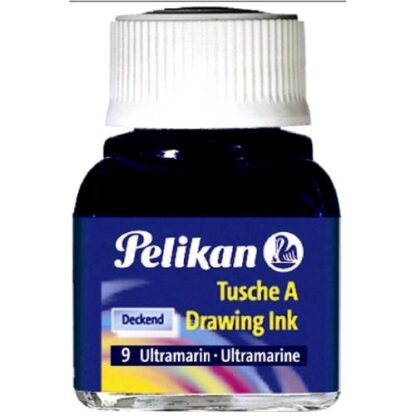 PELIKAN INCHIOSTRO CHINA 523 FLACONE DA 10 ML BLU OLTREMARE
