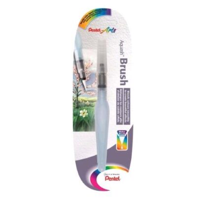 PENTEL AQUASH BRUSH PENNELLO CON SERBATOIO RIEMPIBILE DA 10 ML PUNTA GRANDE