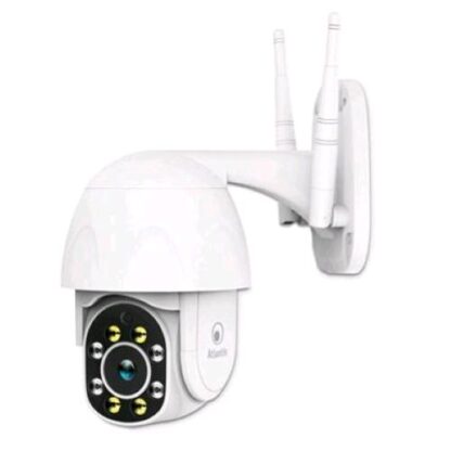 ATLANTIS A14-SC930-PT TELECAMERA IP DI SORVEGLIANZA FULL HD WI-FI 2MP MOTORIZZATA OUTDOOR IP64 SLOT SD BIANCO