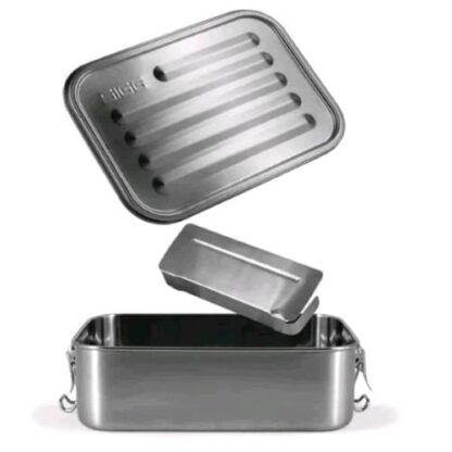SIGG BOTTLES LUNCHBOX CONTENITORE IN ACCIAIO INOSSIDABILE 6.8X14.7X20.5 CM 2.05LT