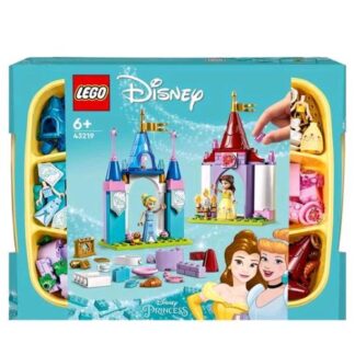 LEGO DISNEY PRINCESS CASTELLI CREATIVI SET CON CASTELLO BELLE E CENERENTOLA