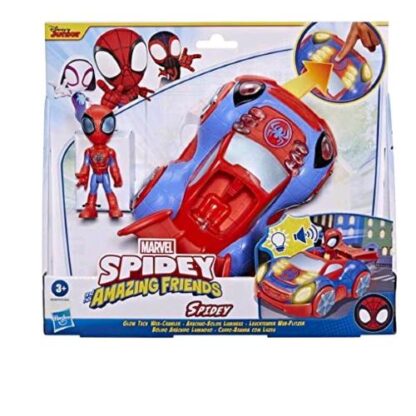 HASBRO SPIDEY VEICOLI WEB CRAWLER CON TECNOLOGIA GLOW TECH