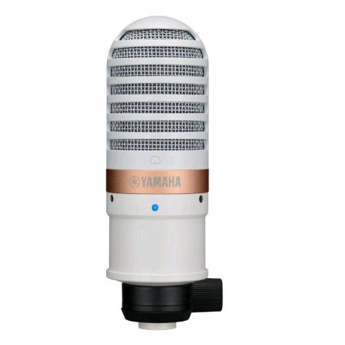 YAMAHA YCM01 MICROFONO A CONDENSATORE DI QUALITA' DA STUDIO STREAMING AUDIO AD ALTA RISOLUZIONE REGISTRAZIONE E RIPRODUZIONE CONNESSIONE XLR BIANCO