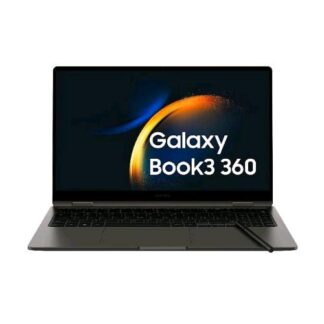 SAMSUNG GALAXY BOOK3 360 15.6" AMOLED TOUCH SCREEN i7-1360P 2.2GHz RAM 16GB-SSD 512GB M.2 NVMe-WI-FI 6E-S-PEN-WIN 11 PROF GRIGIO (NP754QFG-KA1IT)