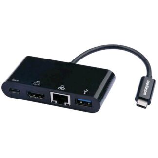 MEDIACOM M-DOCKTPC DOCKING STATION POWER DELIVERY 60 W 1 x USB-C 60 W - 1 x USB-A 3.0 - 1 x HDMI -1