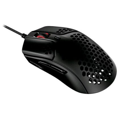HP HYPERX PULSEFIRE HASTE MOUSE GAMING USB ULTRALEGGERO STRUTTURA A NIDO D'APE 16.000 DPI 6 PULSANTI BLACK