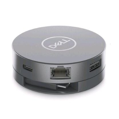DELL DELLDA305Z DOCKING STATION 6-IN-1 DA USB-C A 2xUSB-A 3.1 1xHDMI 1xVGA 1XDISPLAYPORT 1xUSB-C 1X ETHERNET RJ-45 GREY