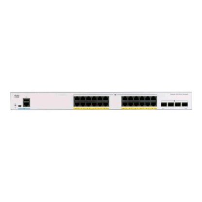 CISCO CATALYST 1000 C1000-24P-4G-L SWITCH GESTITO L2 24 x 10/100/1000 (PoE+) + 4 x Gigabit SFP (uplink) PoE+ (195 W) MONTABILE SU RACK