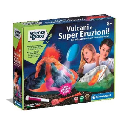 CLEMENTONI SCIENZA E GIOCO LABORATORIO VULCANI E SUPER ERUZIONI