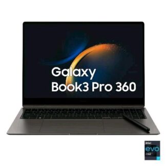 SAMSUNG GALAXY BOOK 3 PRO 360 16" TOUCH SCREEN DYNAMIC AMOLED 2x WQXGA+ i7-1360P 2.2GHz RAM 16GB-SSD 512GB NVMe-IRIS Xe GRAPHICS-WI-FI 6E-WIN 11 PROF (NP964QFG-KA1IT)