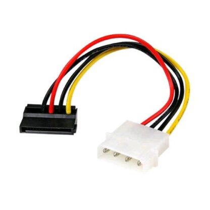 STARTECH ADATTATORE CAVO DI ALIMENTAZIONE MOLEX 4 PIN A SATA CON ANGOLARE SINISTRO 15