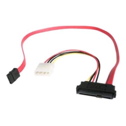 STARTECH CAVO ADATTATORE SAS 29 PIN A SATA CON ALIMENTAZIONE LP4 45 cm