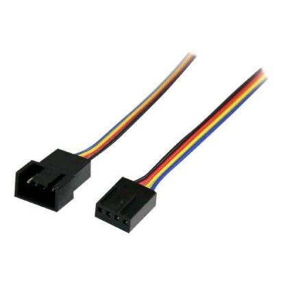STARTECH CAVO DI ESTENSIONE PER ALIMENTATORE VENTOLA 4 PIN 12" M/F