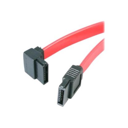 STARTECH CAVO SATA CONNETTORE ANGOLATO A SINISTRA 15.2cm ROSSO