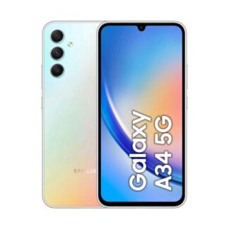 SAMSUNG A346 GALAXY A34 5G DUAL SIM 6.6" FHD+ SUPER AMOLED OCTA CORE 128GB RAM 6GB 5G ITALIA AWESOME SILVER