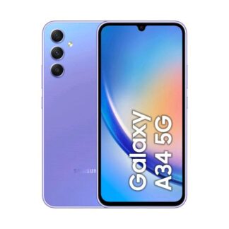 SAMSUNG A346 GALAXY A34 5G DUAL SIM 6.6" FHD+ SUPER AMOLED OCTA CORE 128GB RAM 6GB 5G ITALIA AWESOME VIOLET