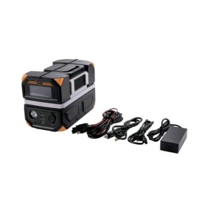 TECHNAXX TX-201 POWER STATION 300W PRESA 230V CON ONDA SINUSOIDALE REALE E POTENZA 300W 2xUSB-A 15W 1xUSB-C 60W 1xPRESA ACCENDISIGARI 1xPRESA DC 1xLUCE LED GRIGIO