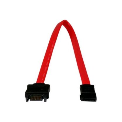 STARTECH CAVO PROLUNGA SATA SERIAL ATA 150/300/600 SATA (P) A SATA (R) 30 cm ROSSO