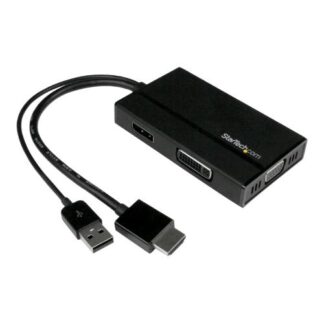 STARTECH CONVERTITORE VIDEO 3 IN 1 HDMI A DISPLAYPORT VGA - DVI