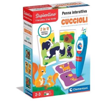 CLEMENTONI SAPIENTINO PENNA INTERATTIVA BASIC CUCCIOLI